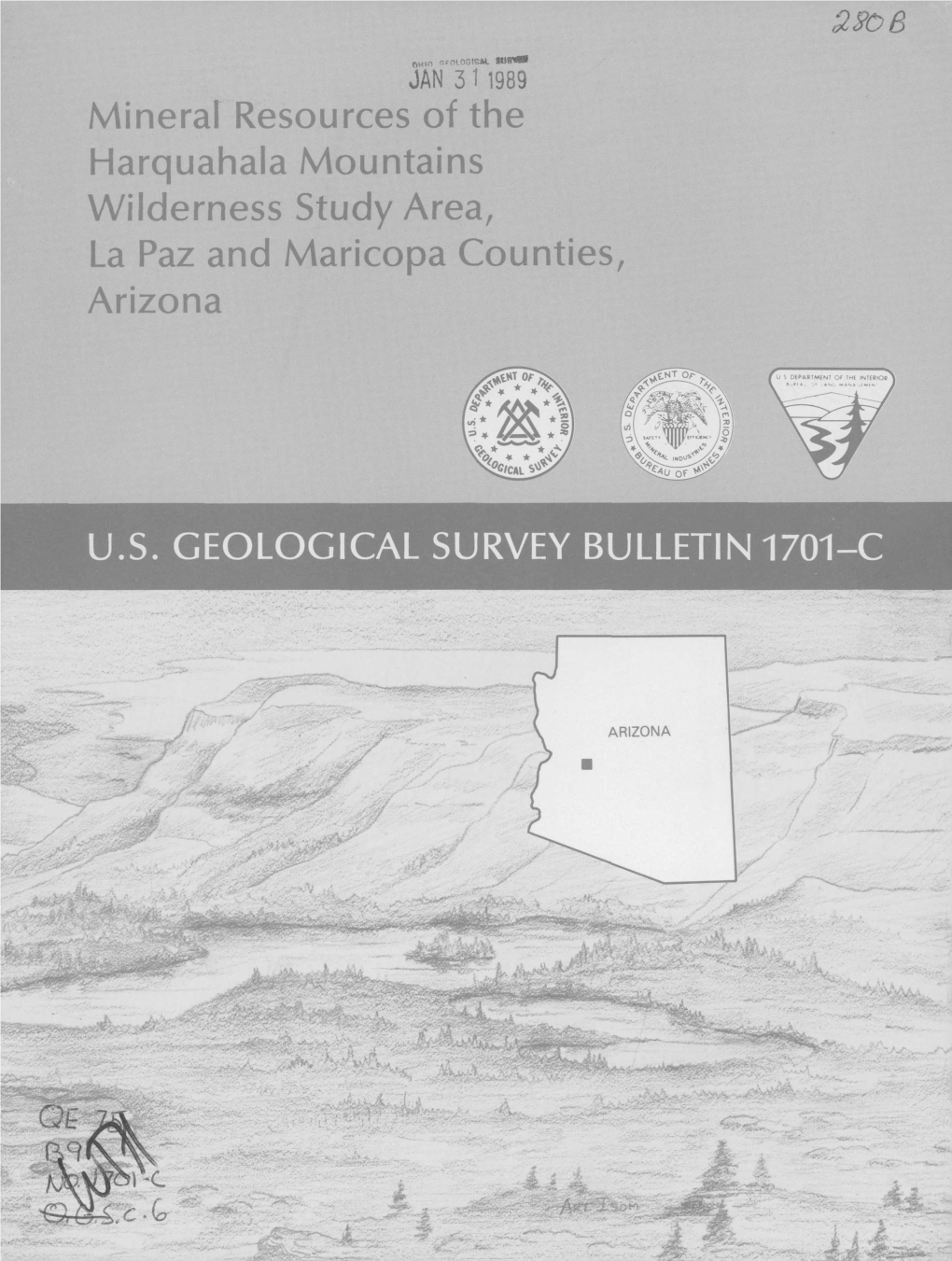 Mineral Resources of the Harquahala Mountains Wilderness Study Area, La Paz and Maricopa Counties, Arizona