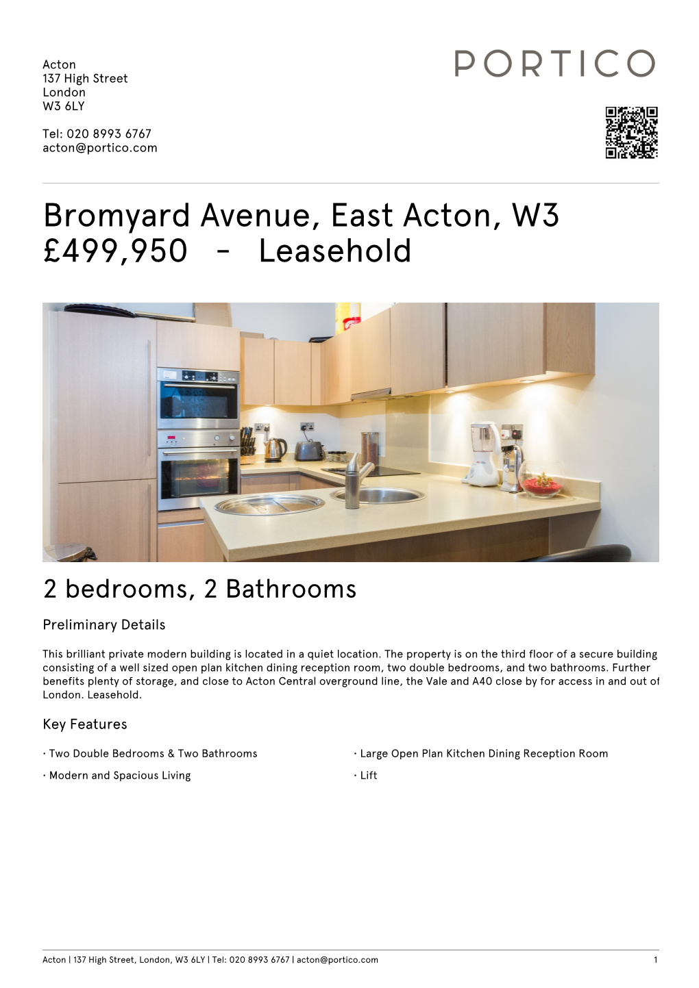 Bromyard Avenue, East Acton, W3 £499,950