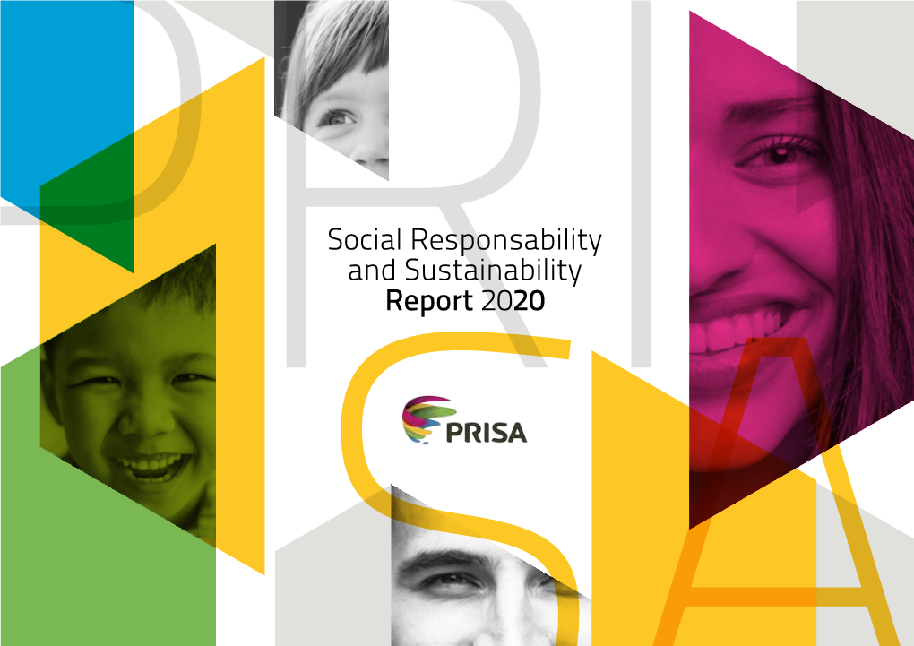 Social Responsability and Sustainability Report 2020 SA Social Responsability and Sustainability Report 2020