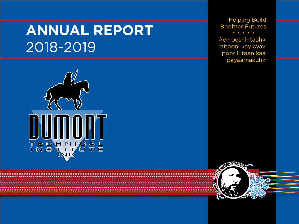 DTI Annual Report 2018-2019