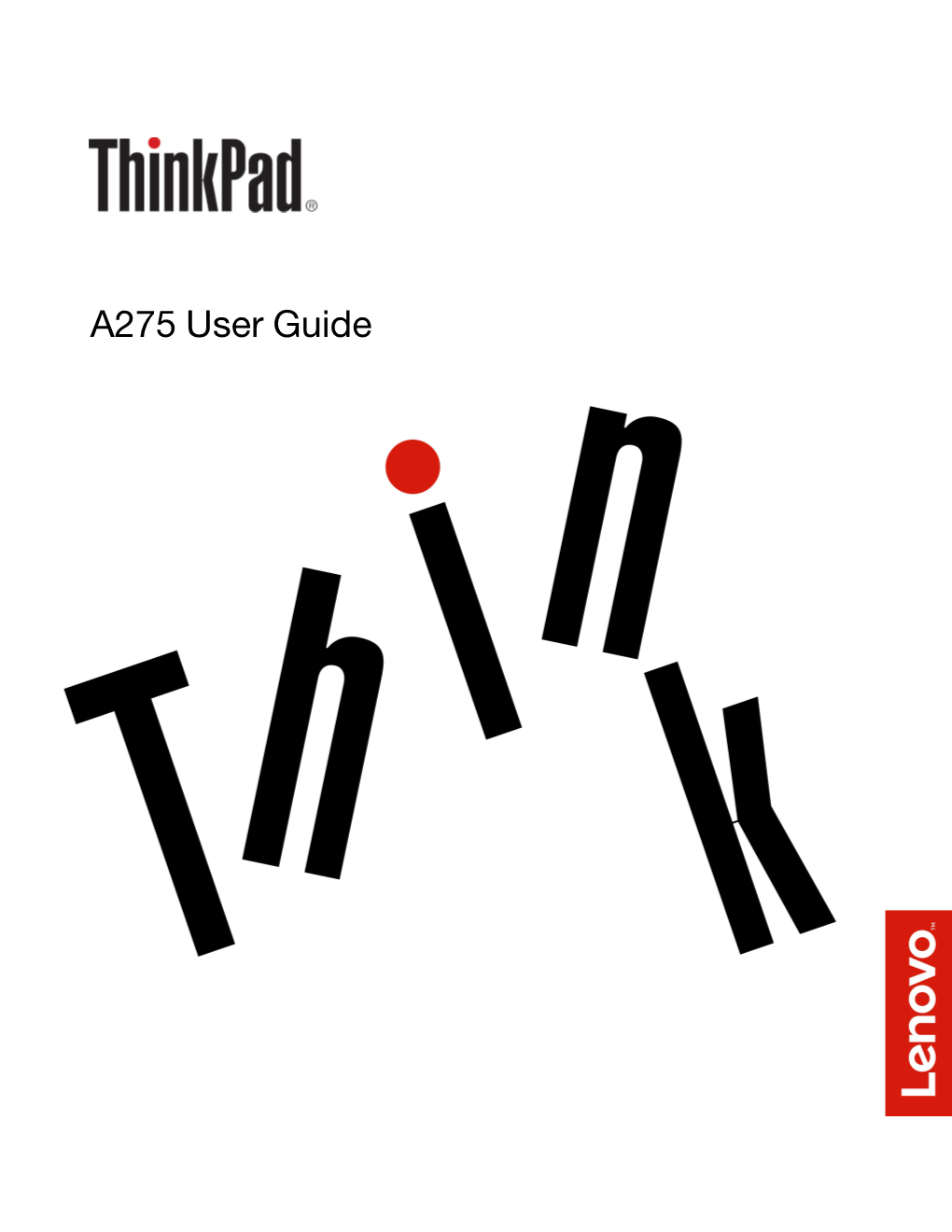 A275 User Guide