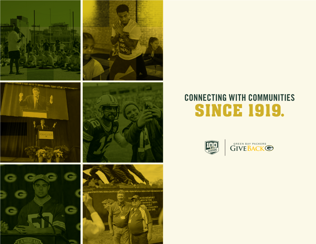 Connecting with Communities Since 1919