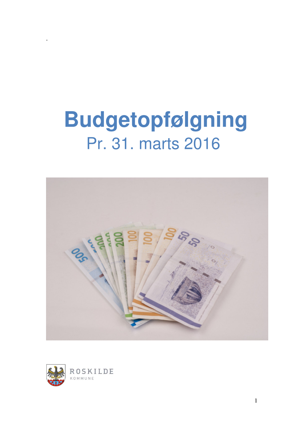 Budgetopfølgning