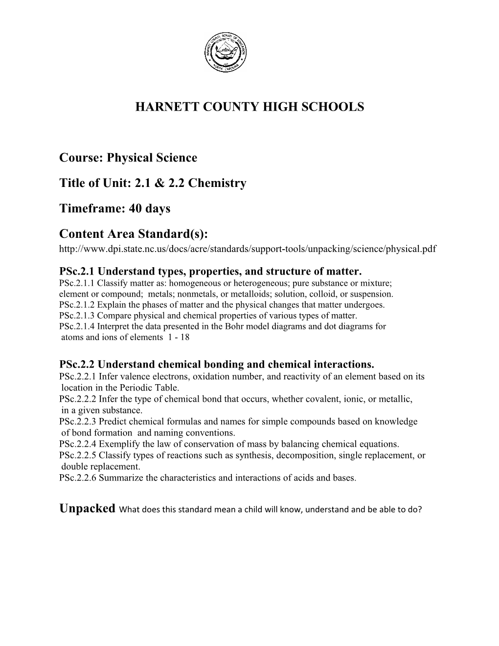 Harnett County High Schools s1