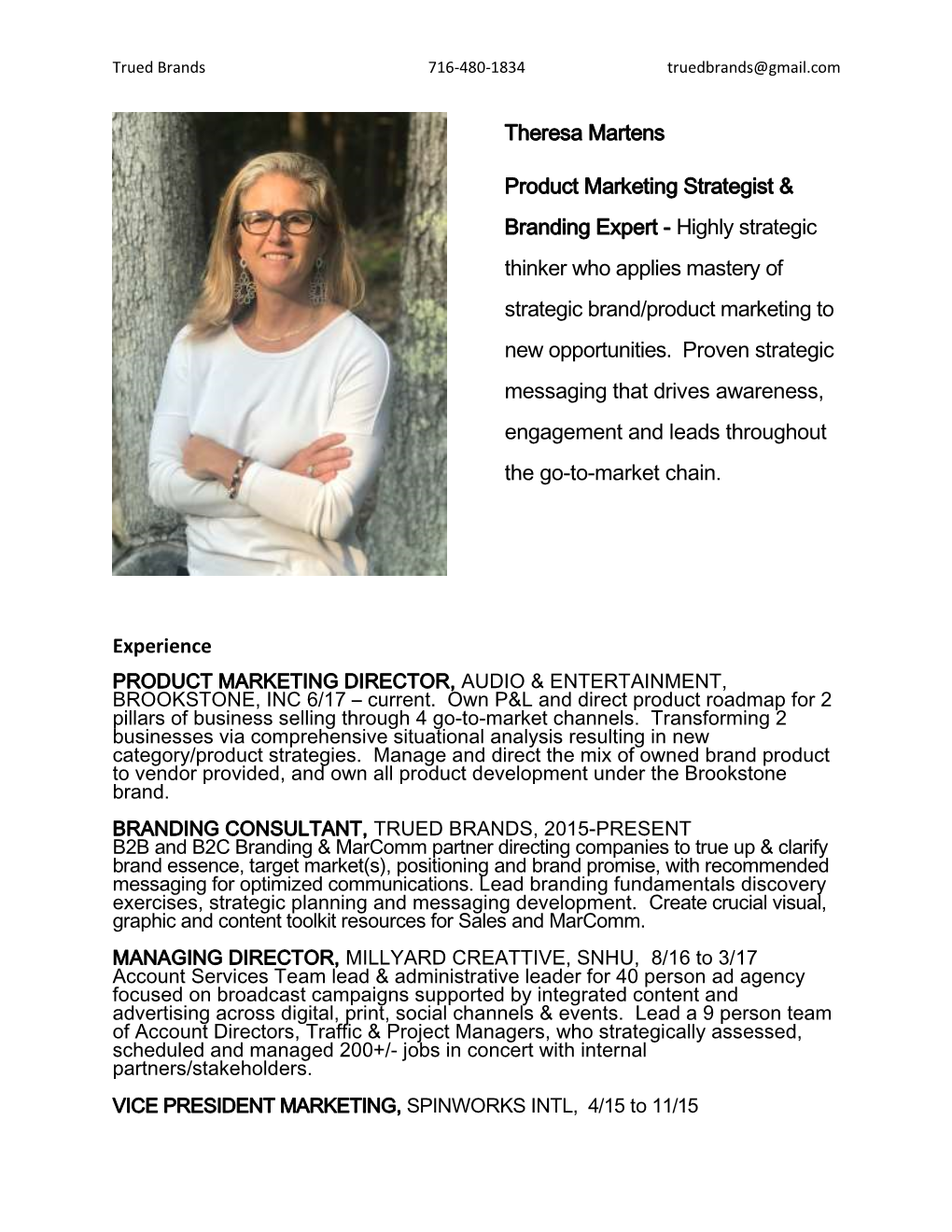 Theresa Martens Product Marketing Strategist & Branding Expert