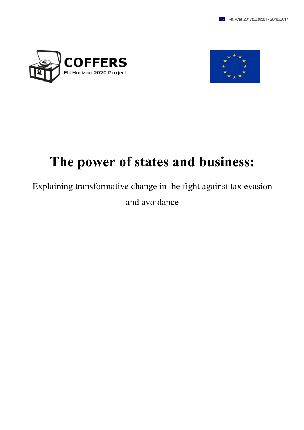 The Power of States and Business: Explaining