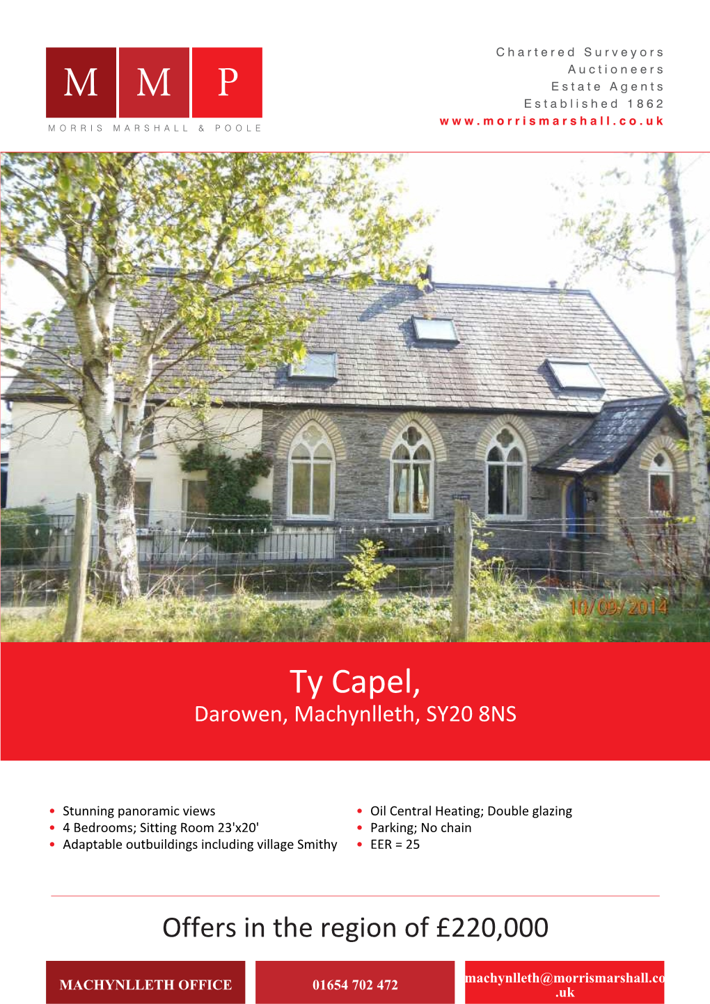 Ty Capel, Darowen, Machynlleth, SY20 8NS