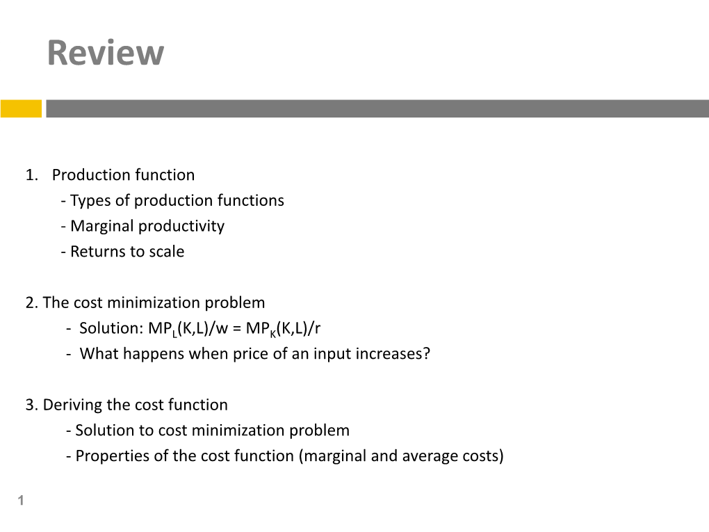 Short Run Supply Curve Is