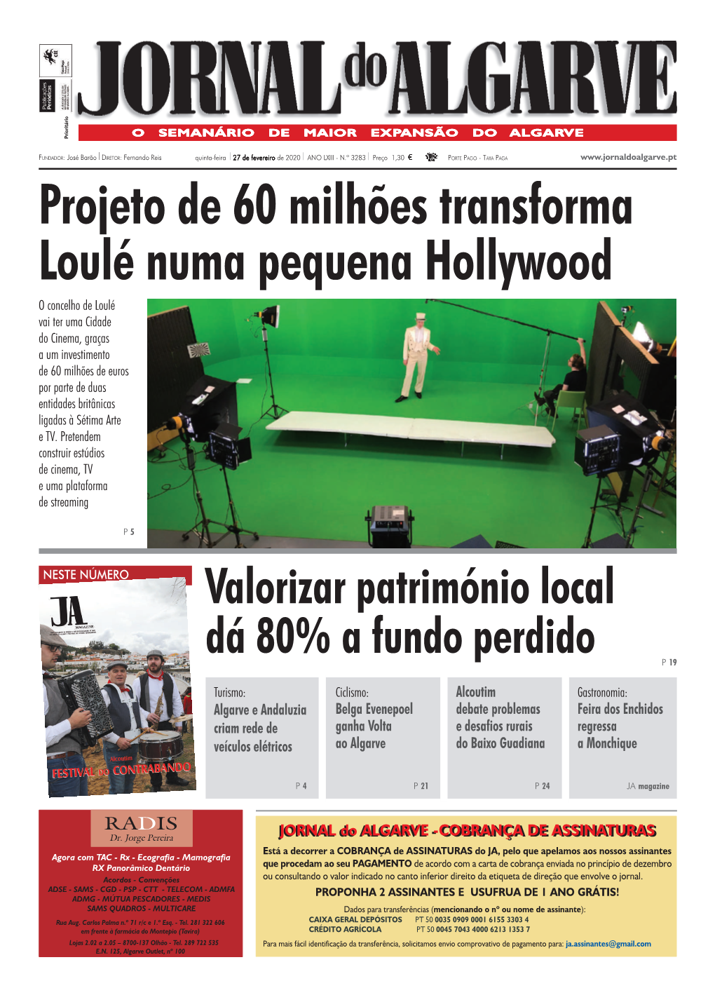 Projeto De 60 Milhões Transforma Loulé Numa Pequena Hollywood