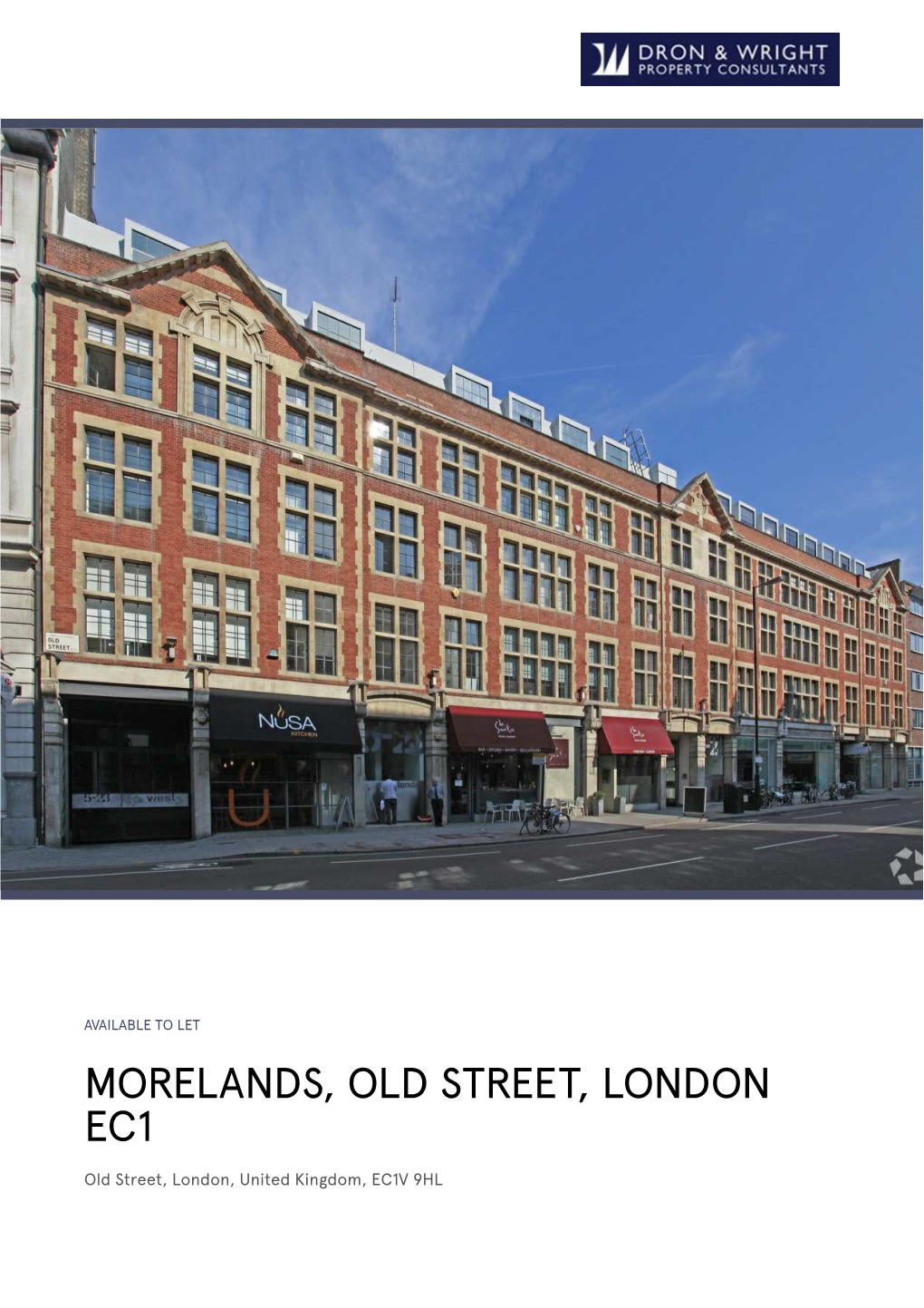 MORELANDS, OLD STREET, LONDON EC1 Old Street, London, United Kingdom, EC1V 9HL Morelands, Old Street, London EC1