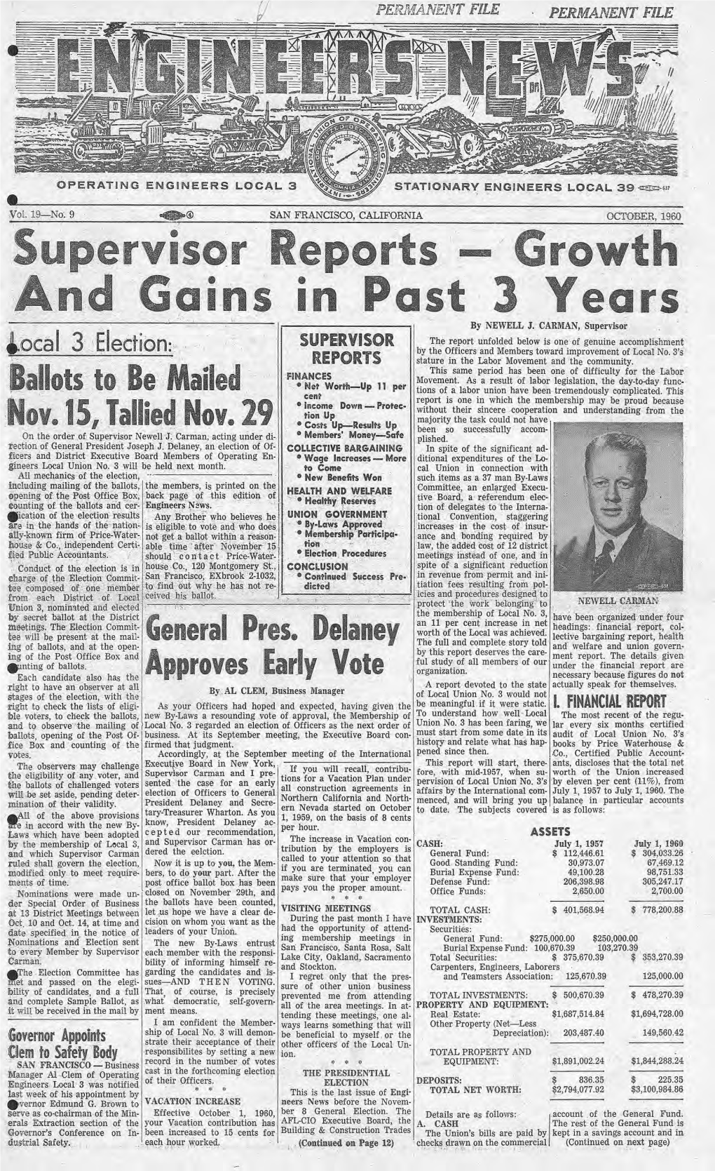 OCTOBER 1960 • • R St Rs (Conthiued Fi.·Om Page 1) Some :Sources in 1959 to 1960 ; Ary Increases for the Business