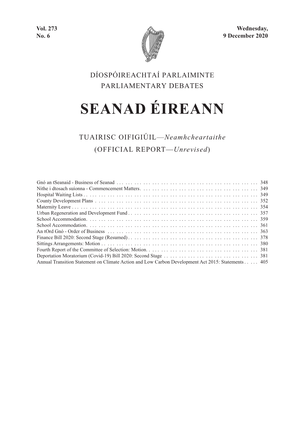 Seanad Éireann