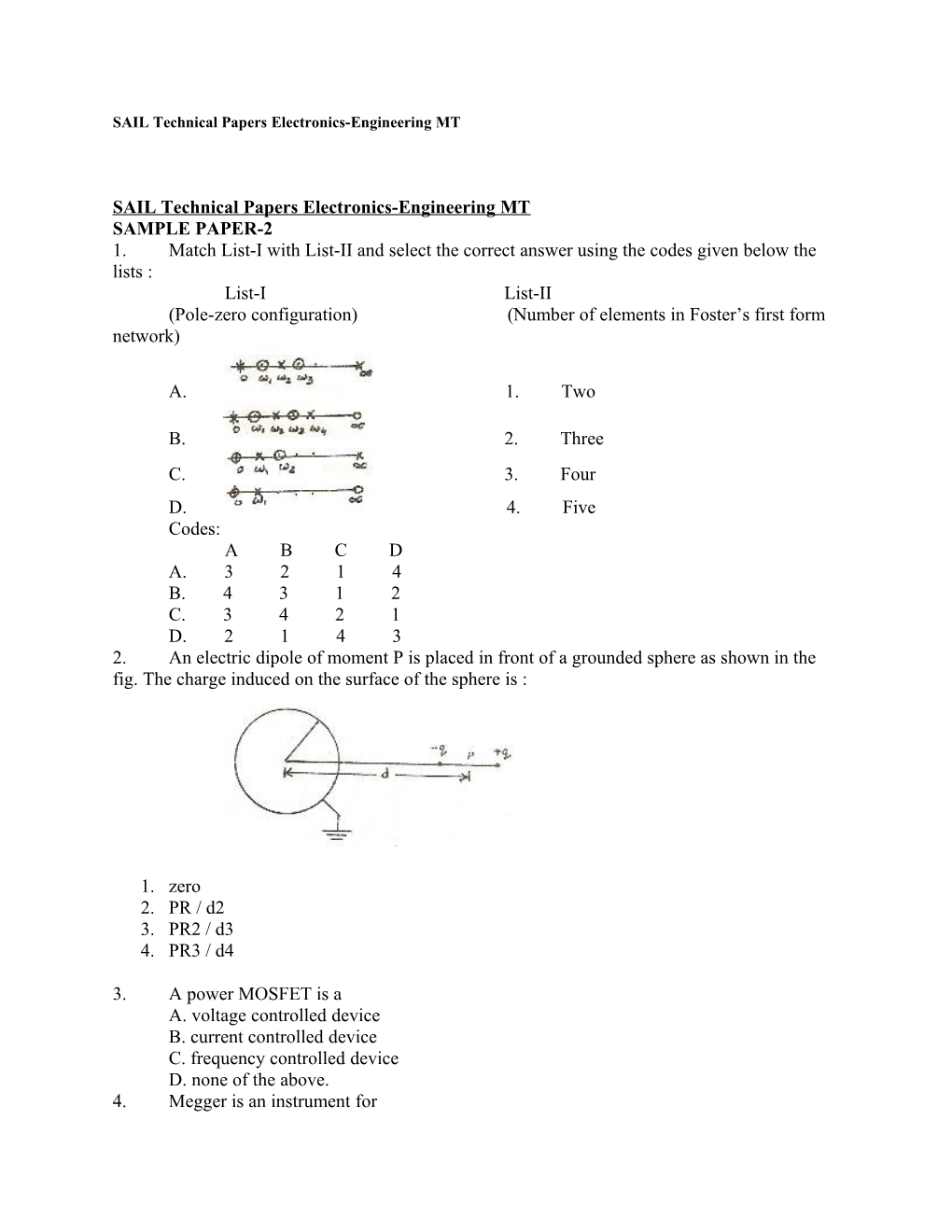 SAIL Technical Papers Electronics-Engineering MT