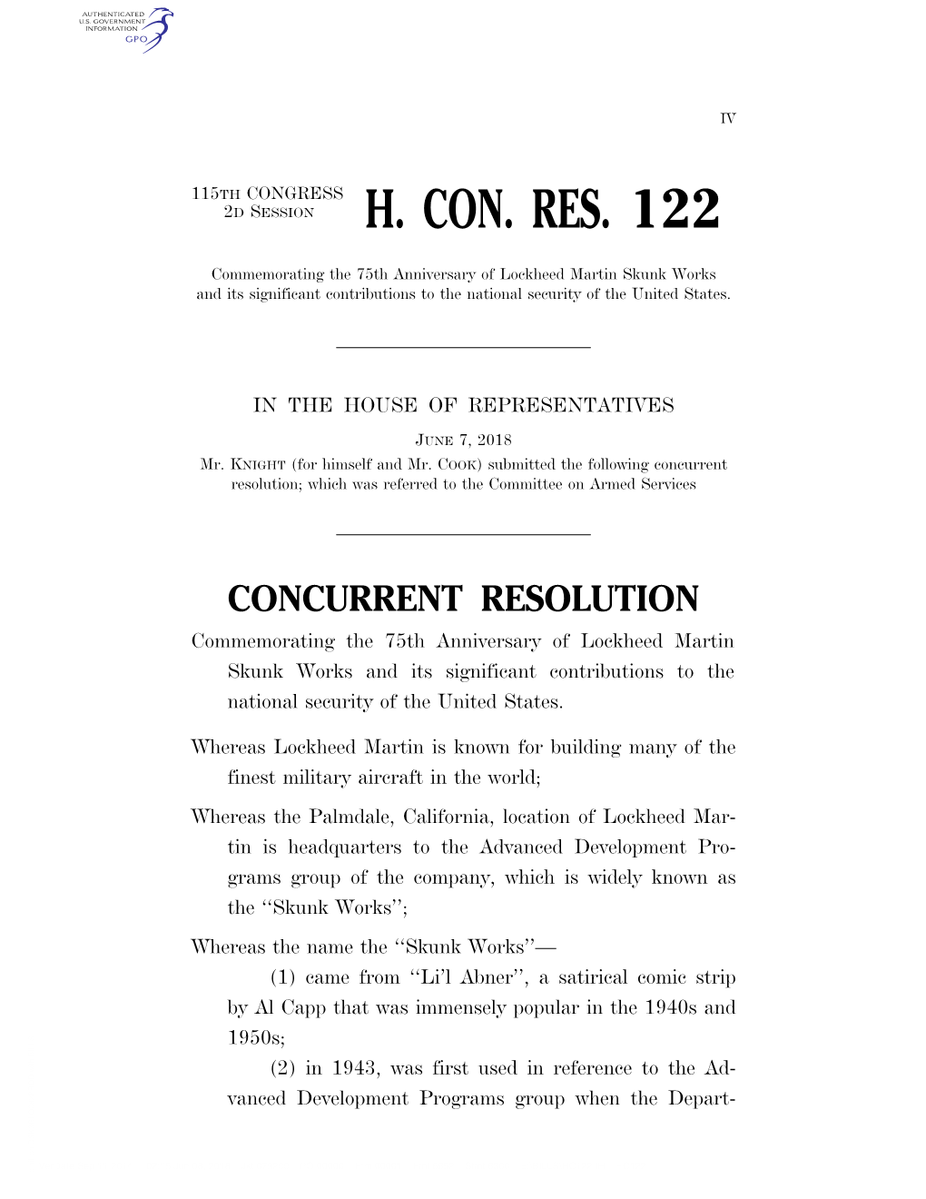 H. Con. Res. 122