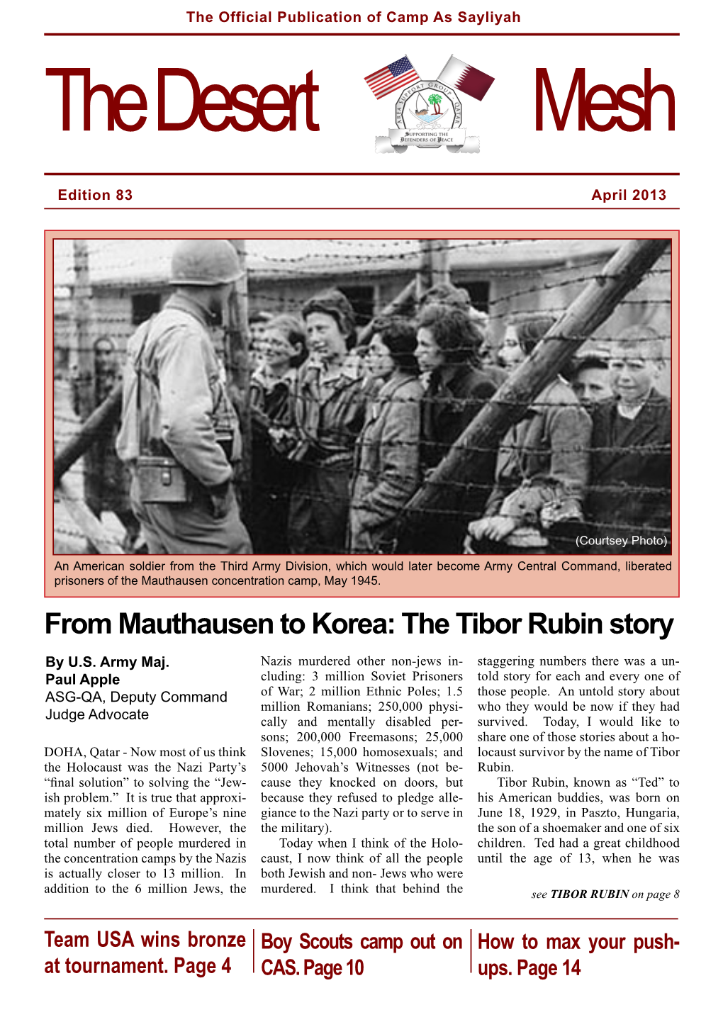 From Mauthausen to Korea: the Tibor Rubin Story by U.S