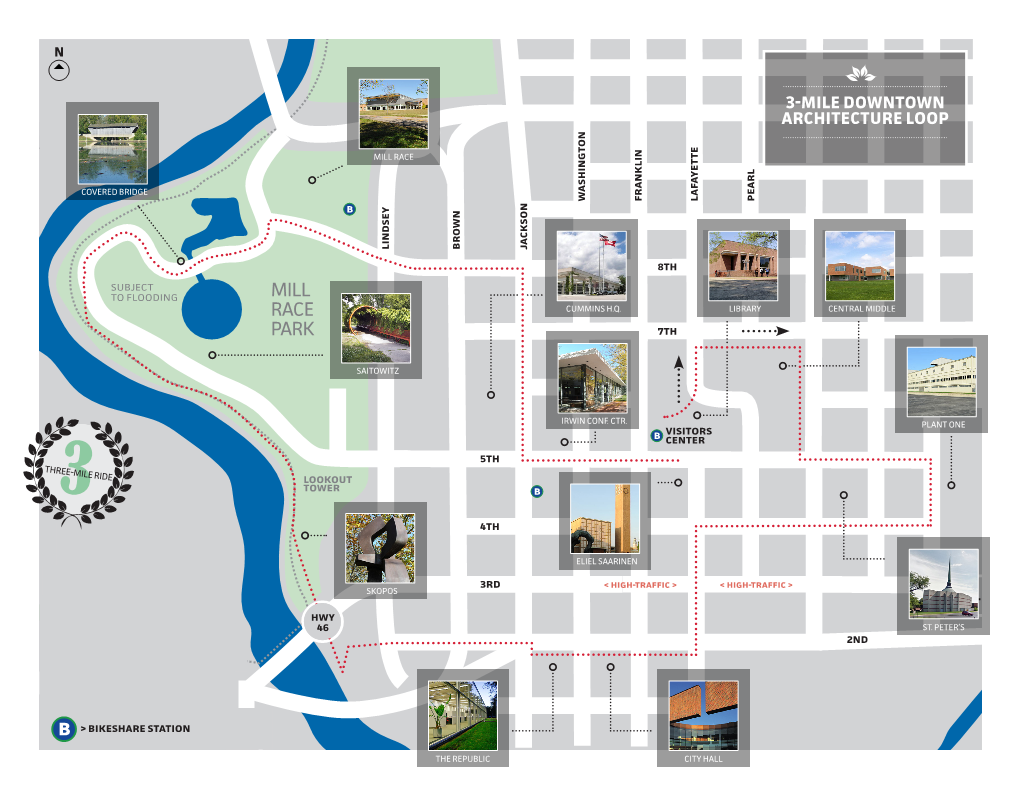 Three Mile Downtown Architecture Loop