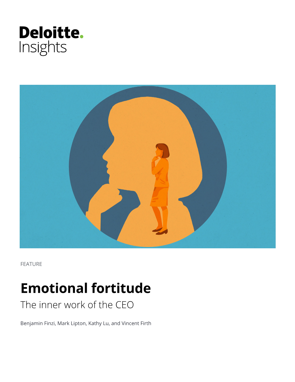 Emotional Fortitude: the Inner Work of the CEO