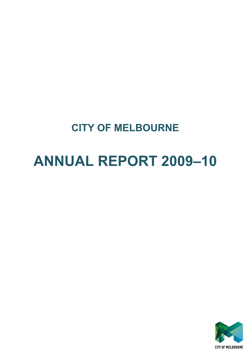 Annual Report 2009–10