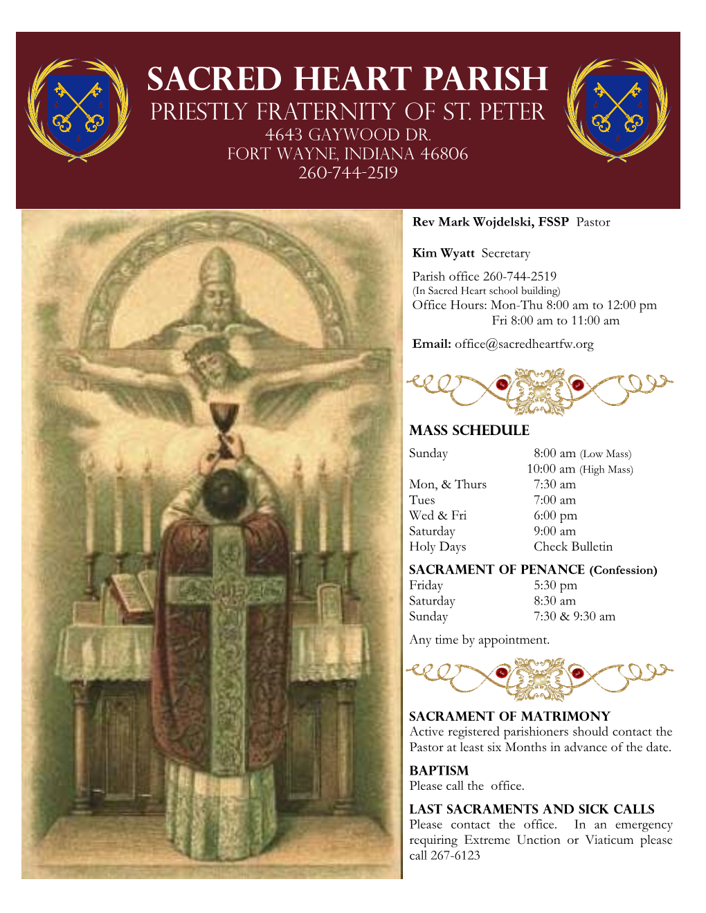 Sacred Heart Parish Priestly Fraternity of St
