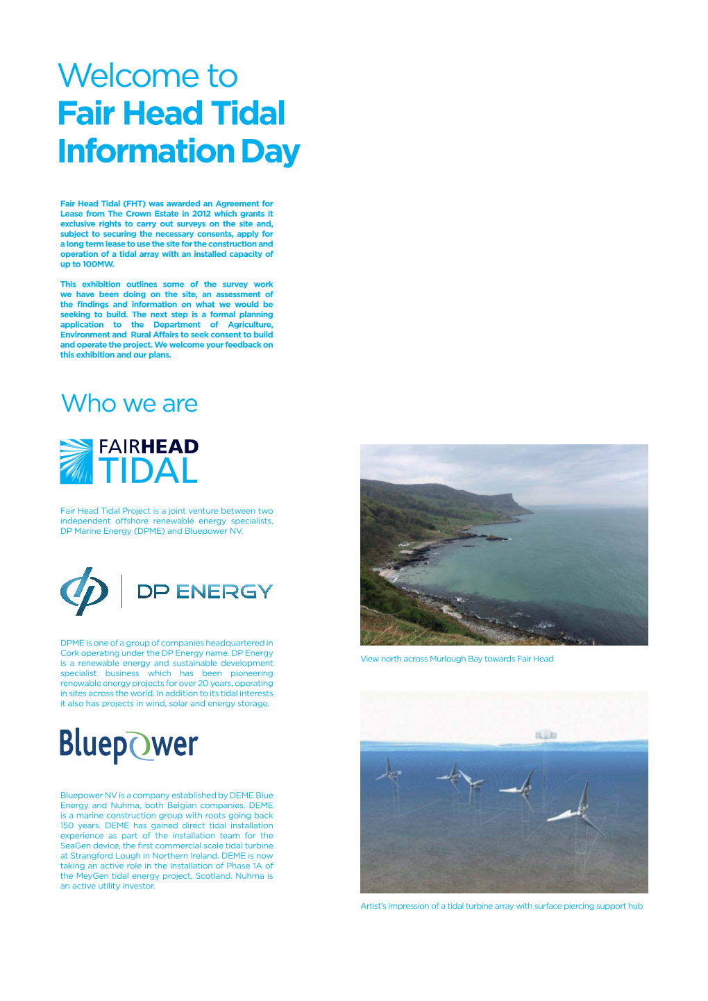 Fair Head Tidal Information Day