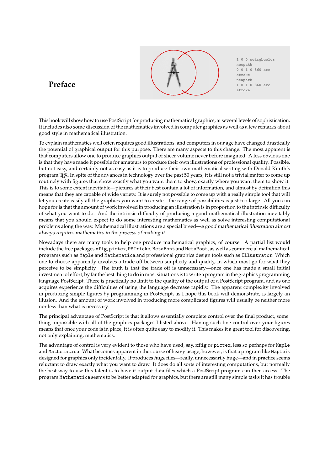 B.Casselman,Mathematical Illustrations,A Manual Of