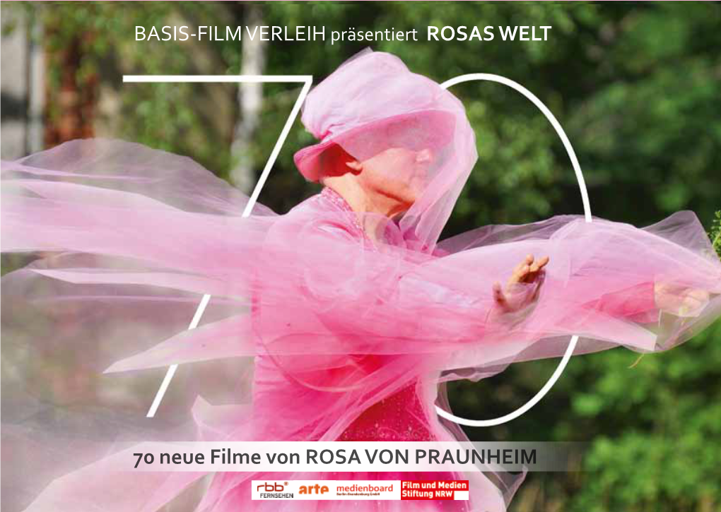 70 Neue Filme Von ROSA VON PRAUNHEIM 70 Rosa Von Praunheim in DER FRÖHLICHE SERIENMÖRDER ROSAS WELT: 70 FILME