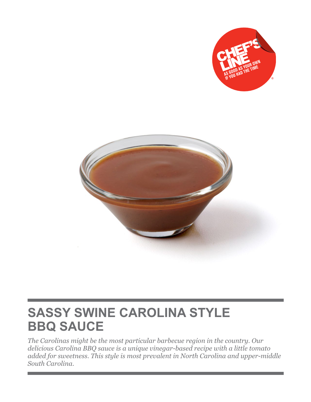 Sassy Swine Carolina Style BBQ Sauce the Carolinas Might Be the Most Particular Barbecue Region in the Country