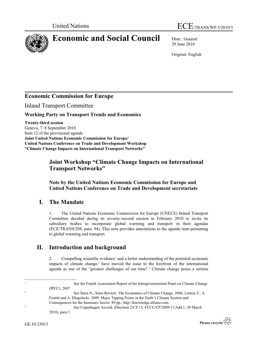 Economic Commission for Europe s2