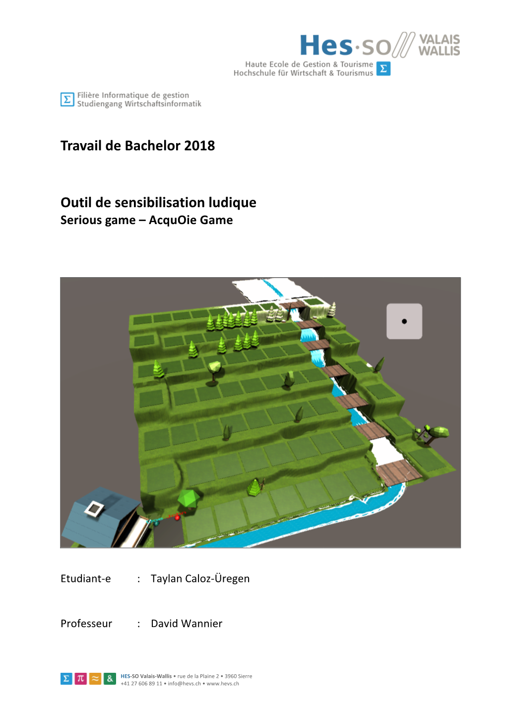 Travail De Bachelor 2018 Outil De Sensibilisation Ludique