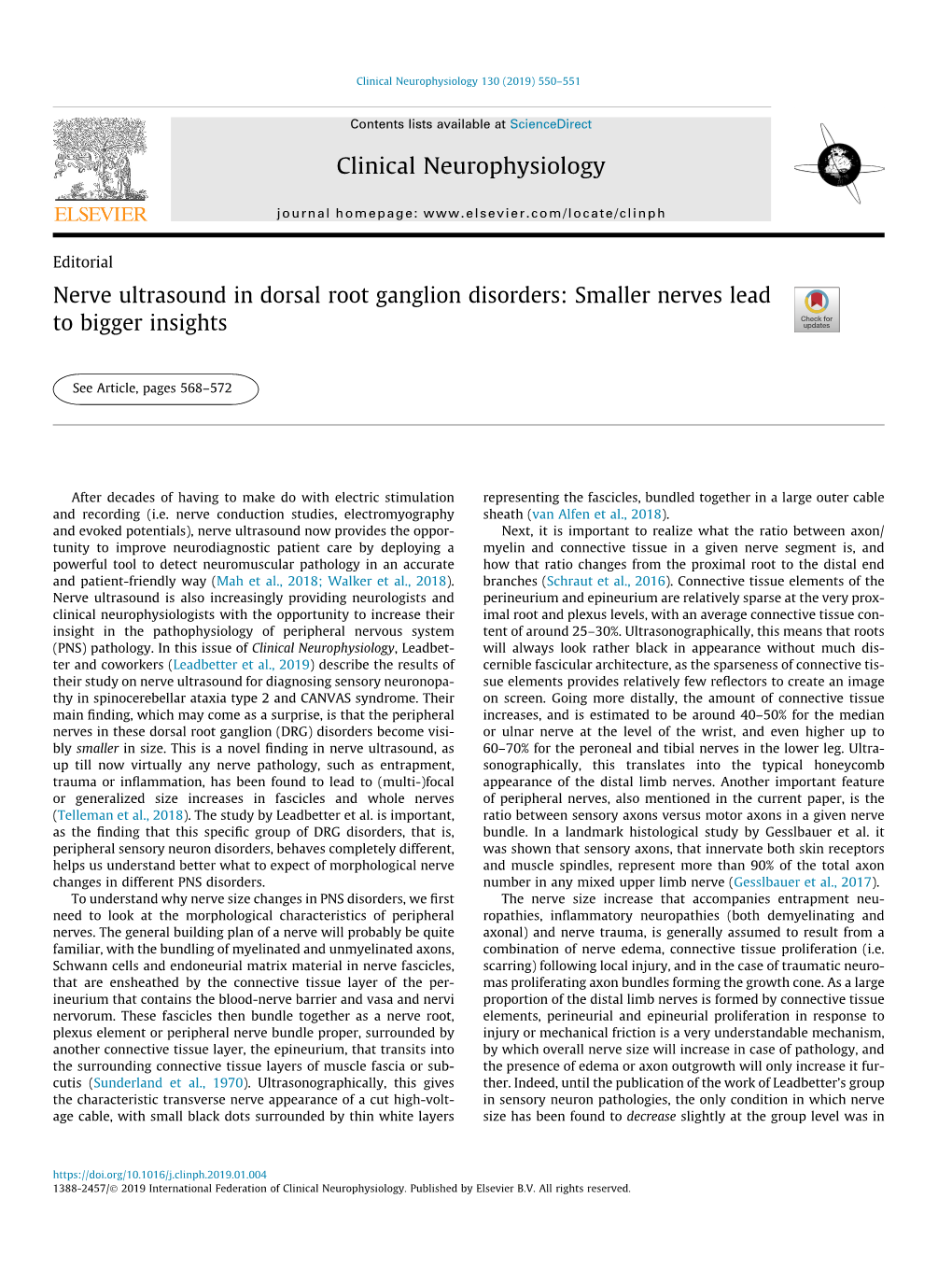 Nerve Ultrasound in Dorsal Root Ganglion Disorders: Smaller Nerves Lead to Bigger Insights