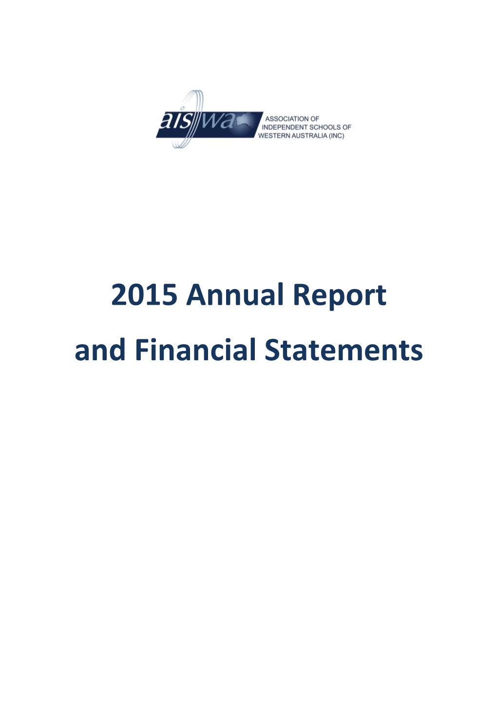 2015 Annual Report and Financial Statements