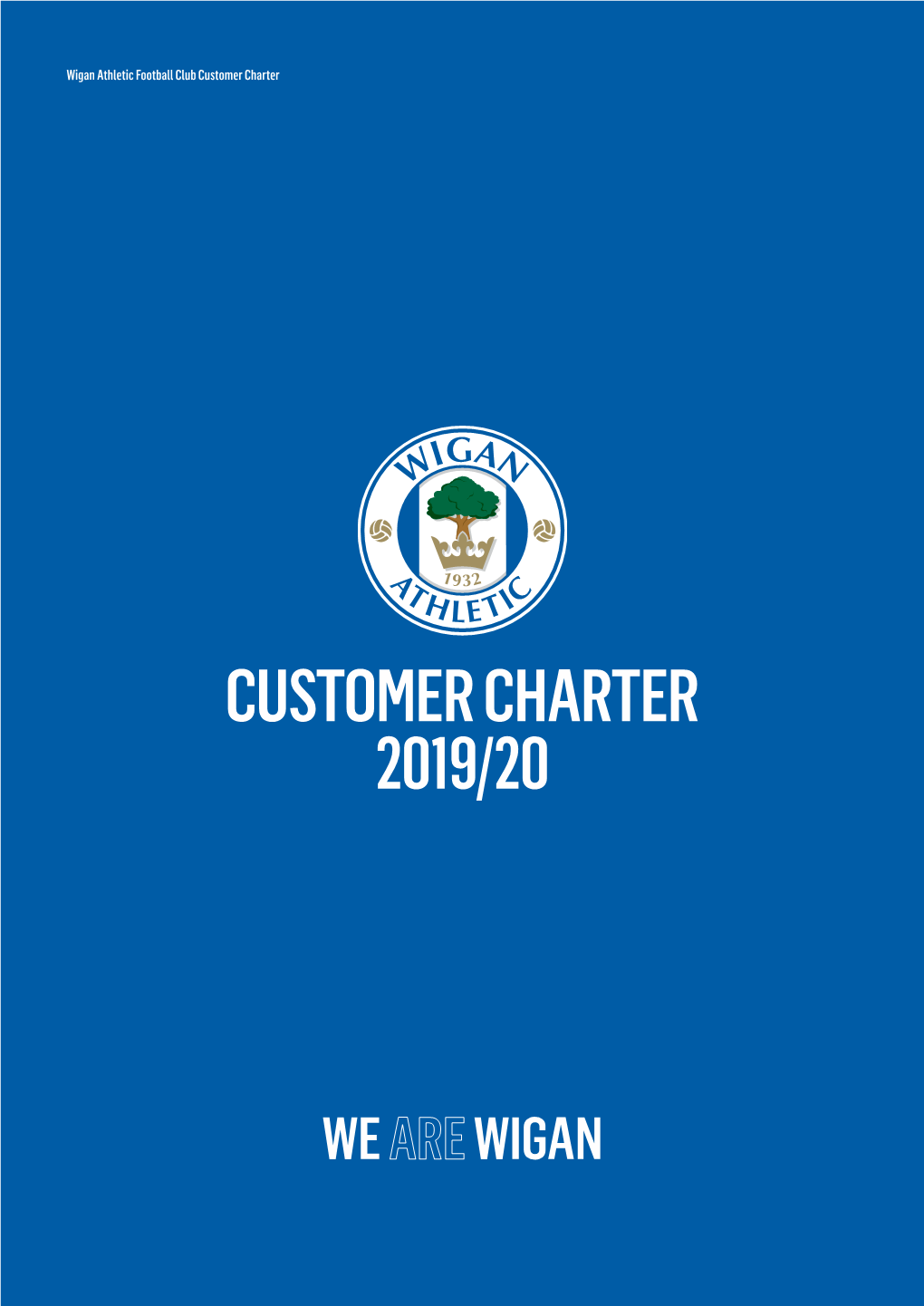 Customer Charter 2019/20