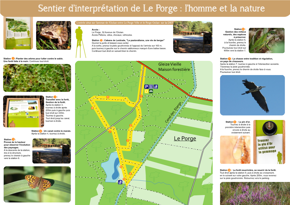 Topoguide LE PORGE L'homme Et La Nature V2020 Copie