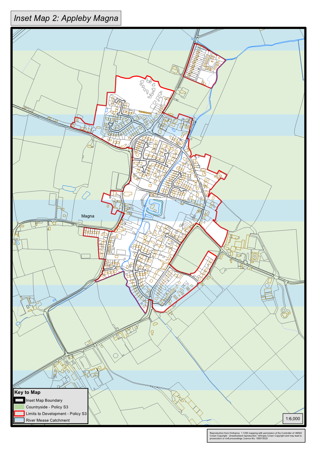 Inset Map 2: Appleby Magna