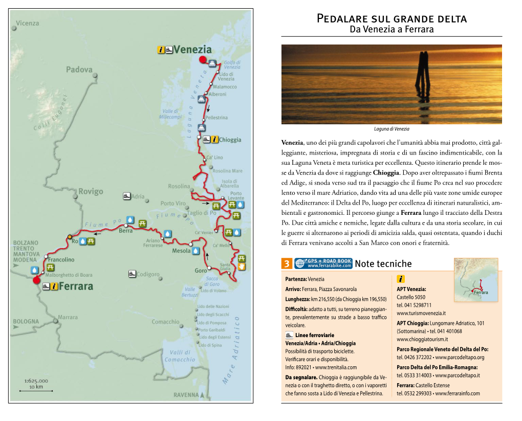 Pedalare Sul Grande Delta Da Venezia a Ferrara