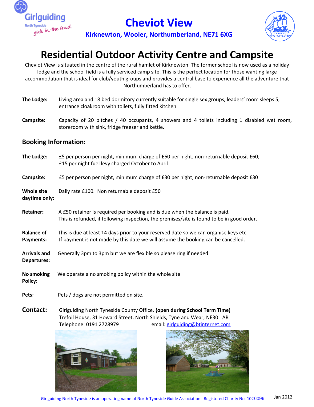 Residential Outdoor Activity Centre and Campsite