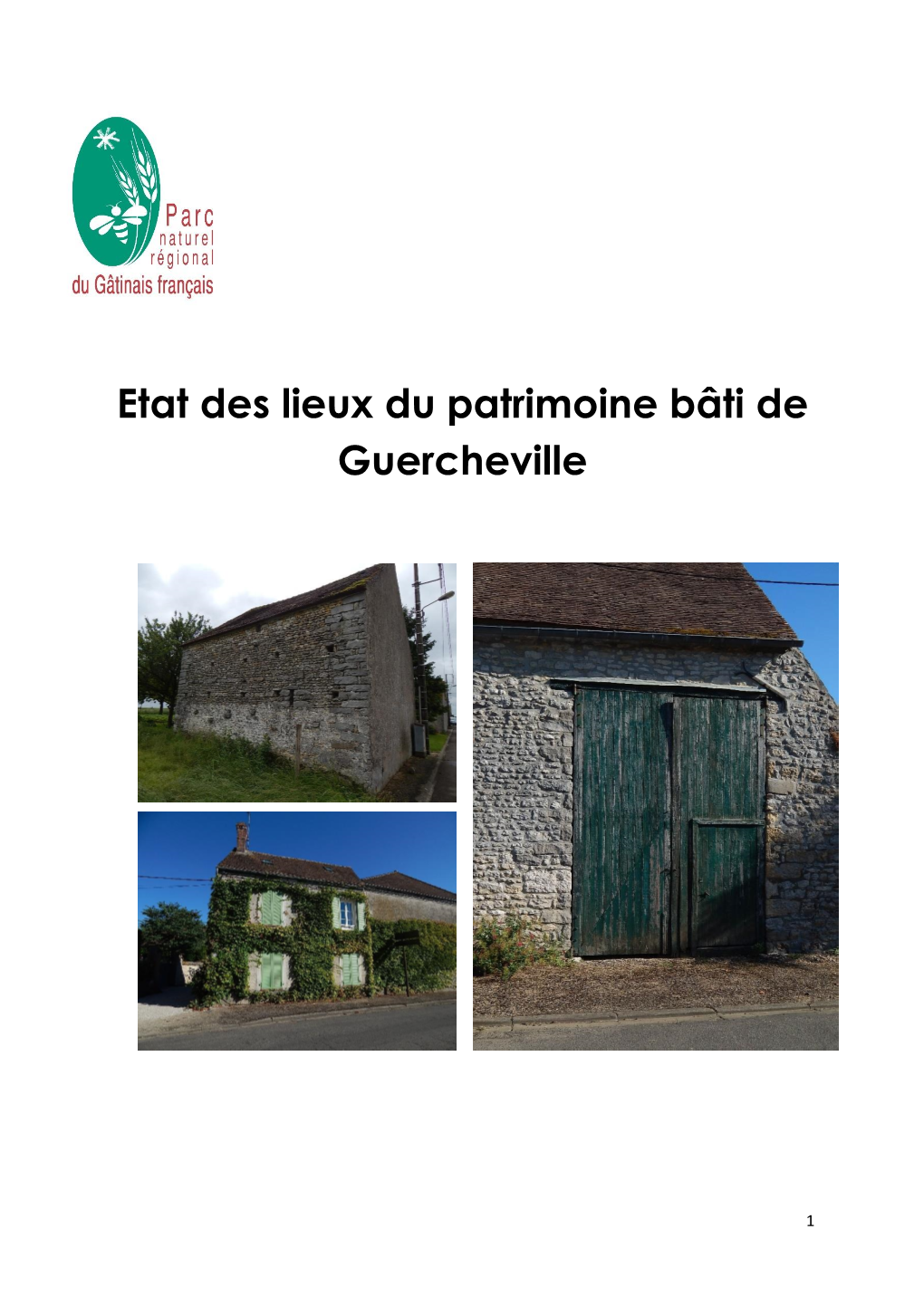 Etat Des Lieux Du Patrimoine Bâti De Guercheville