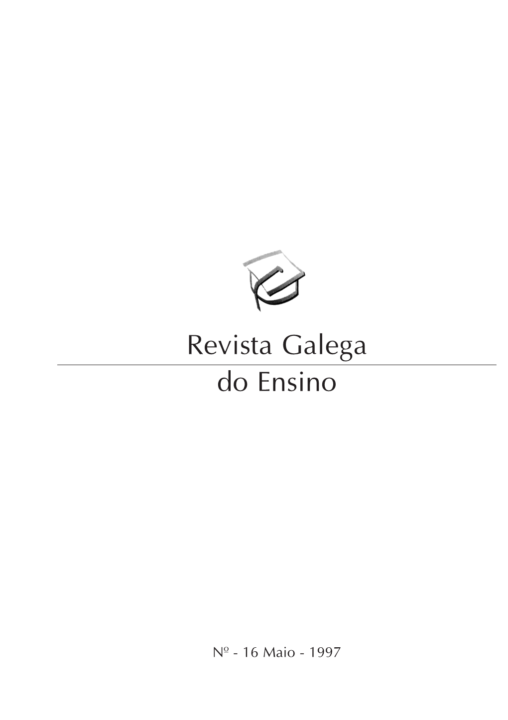 Revista Galega Do Ensino