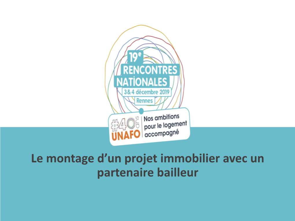 Partage Experience Le Montage D'un Projet Immobilier Avec Un Partenaire Bailleur AMLI-Présence Habitat