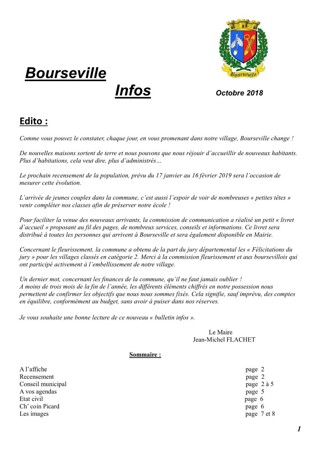 Bourseville Infos