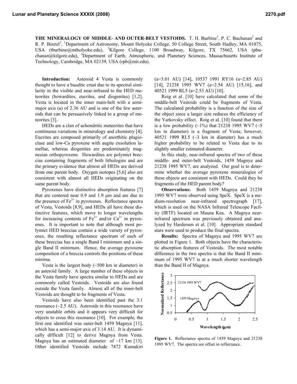 The Mineralogy of Middle- and Outer-Belt Vestoids