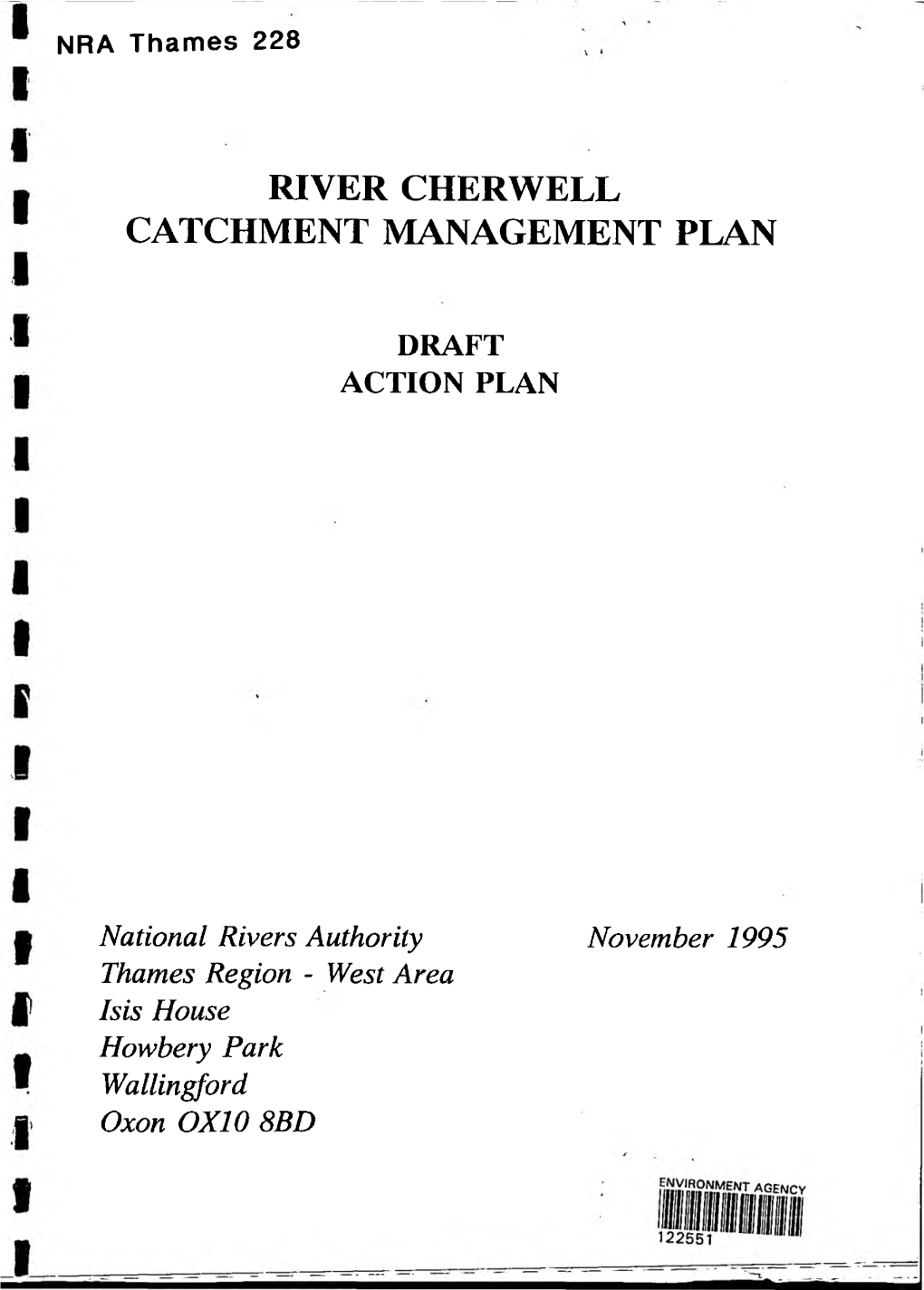 River Cherwell Catchment Management Plan