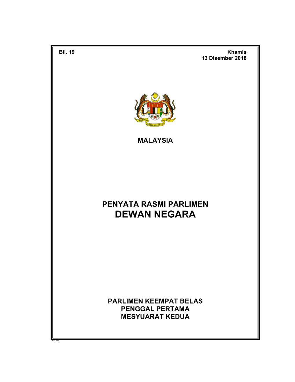 Dewan Negara