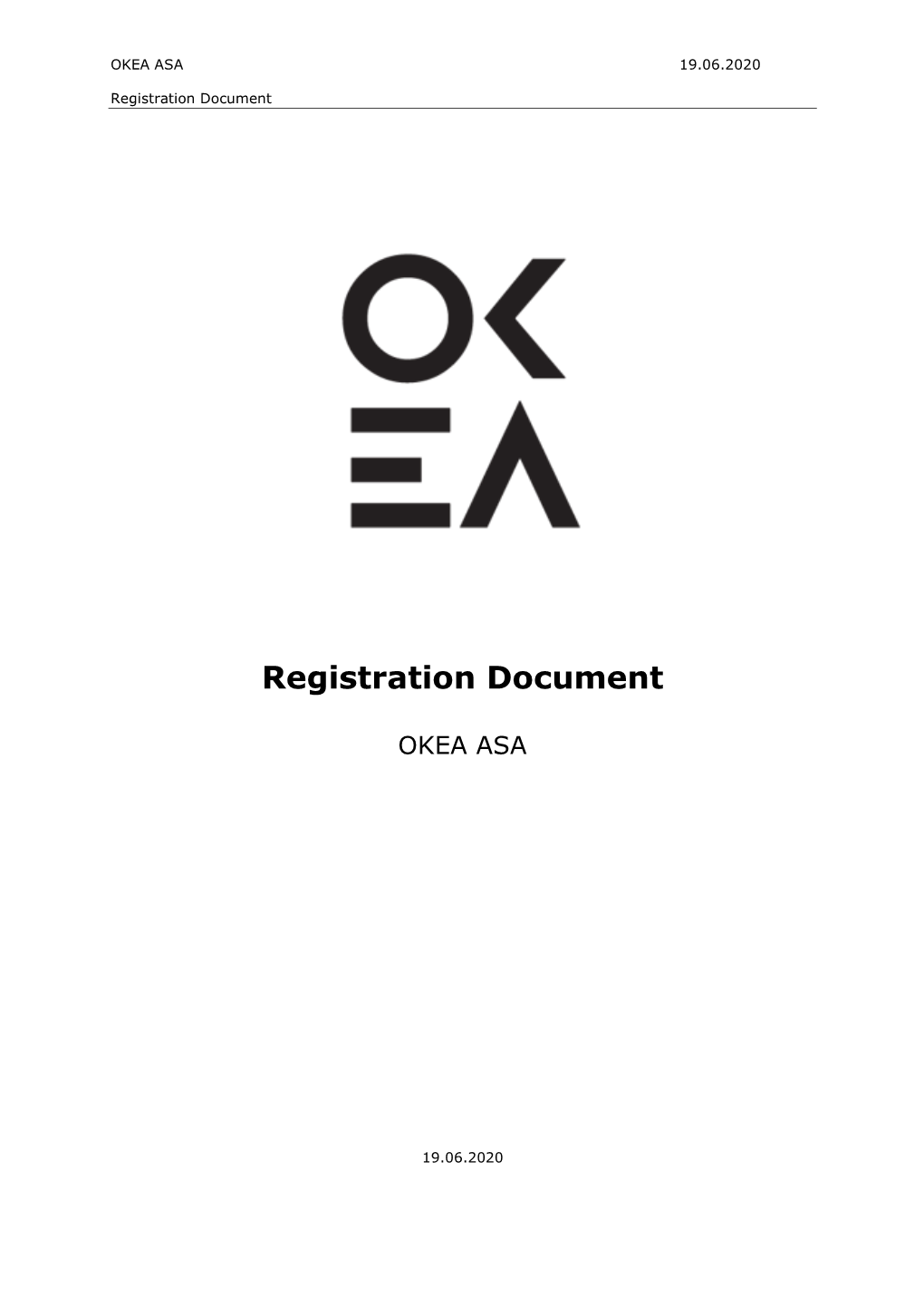 Registration Document