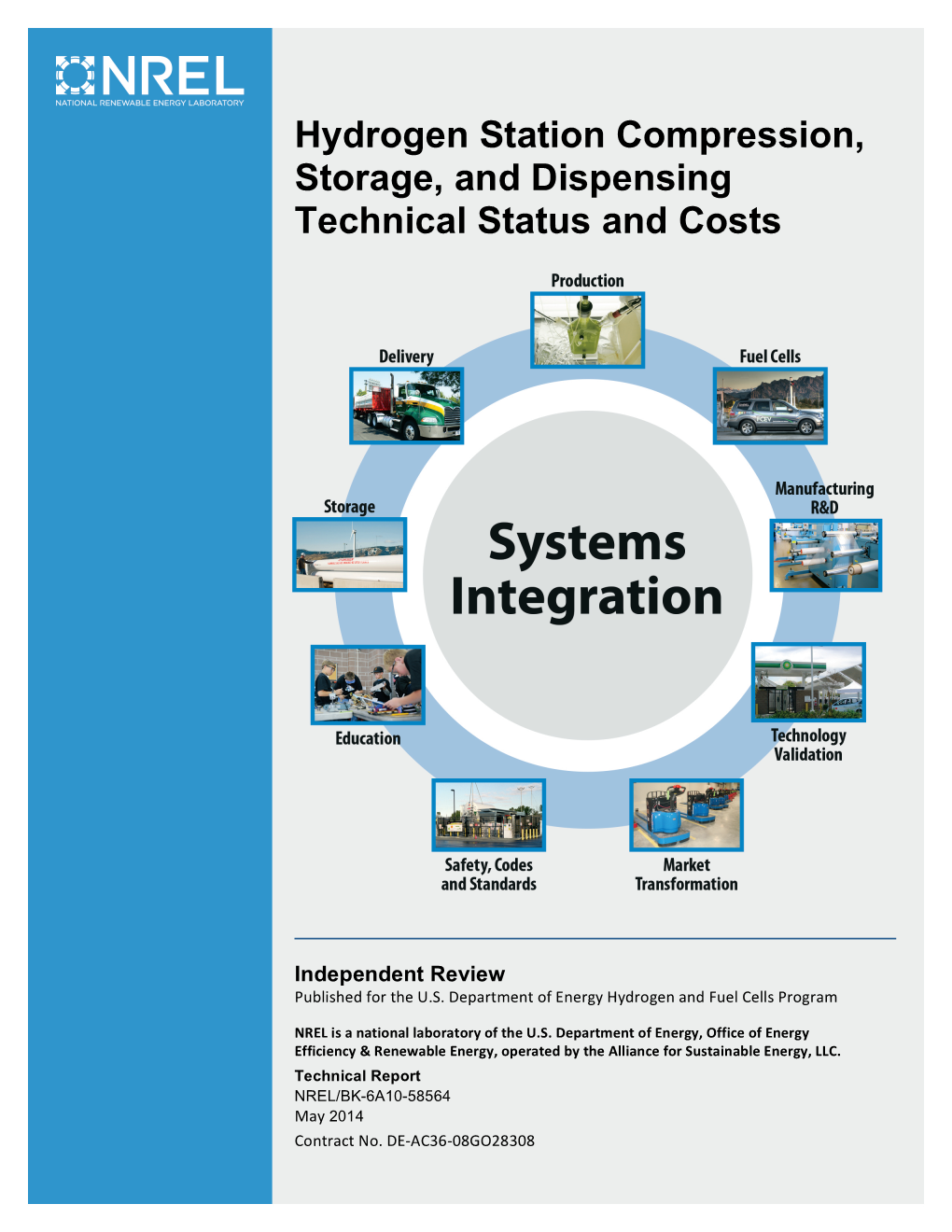 Hydrogen Station Compression, Storage, and Dispensing Technical Status and Costs