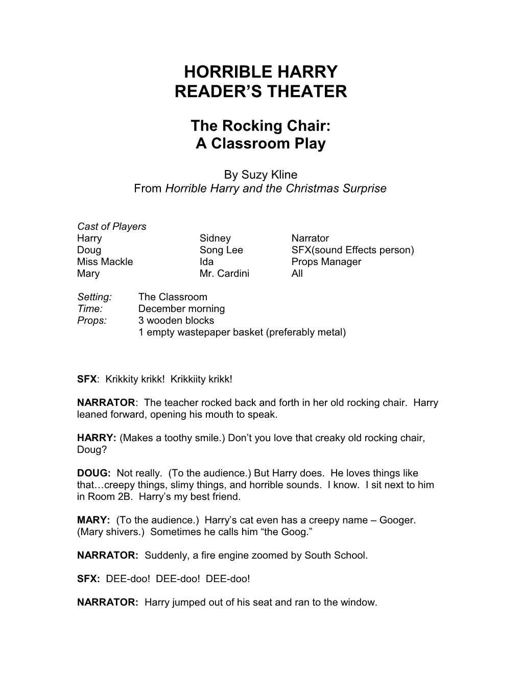 Reader S Theater