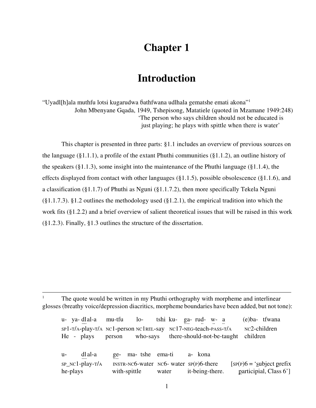 Word-List Data Used to Support One Lexically-Based Classification