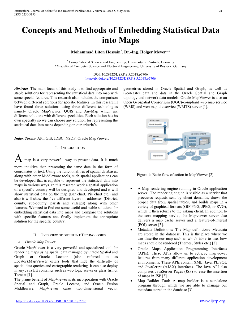 Concepts and Methods of Embedding Statistical Data Into Maps