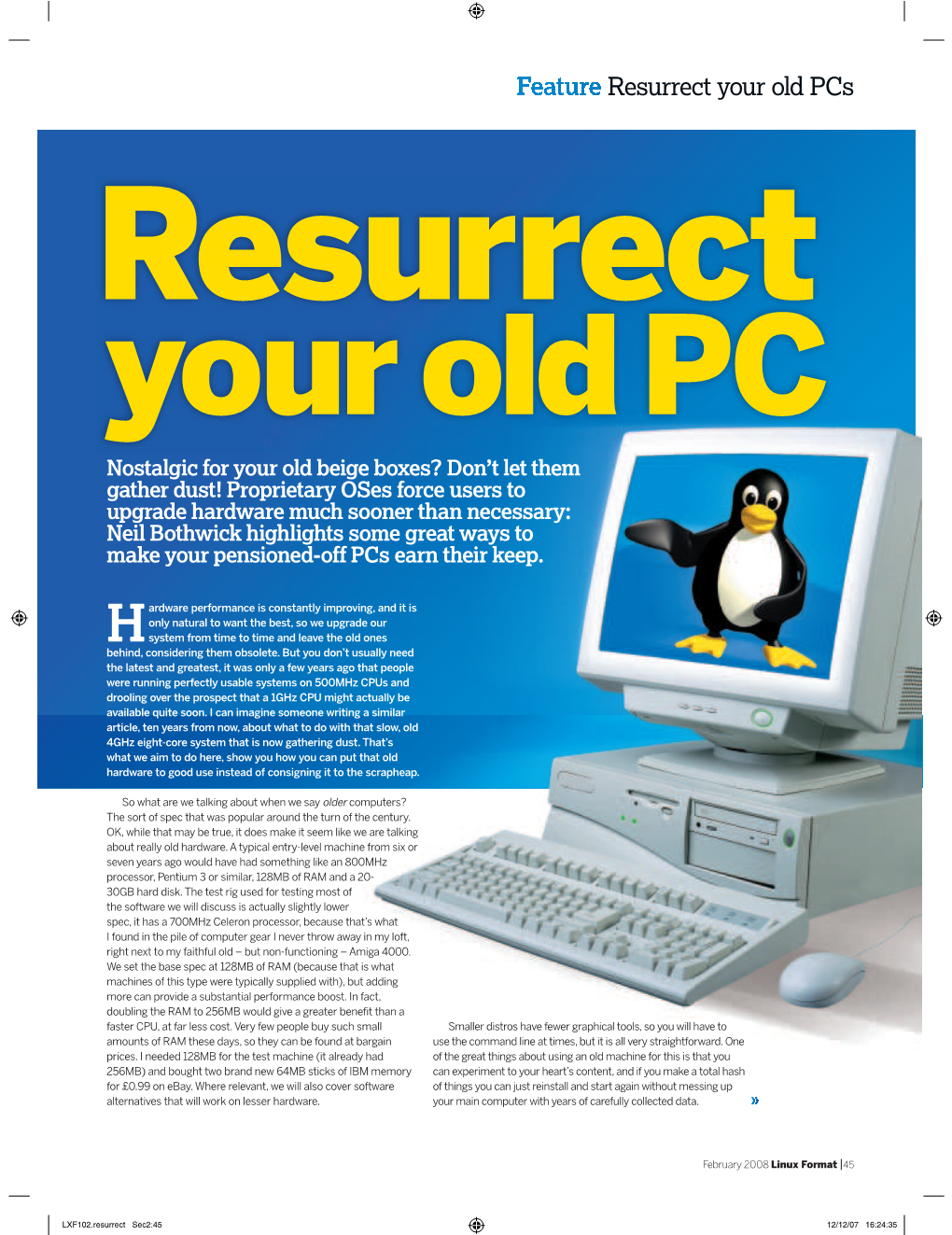 Resurrect Your Old PC