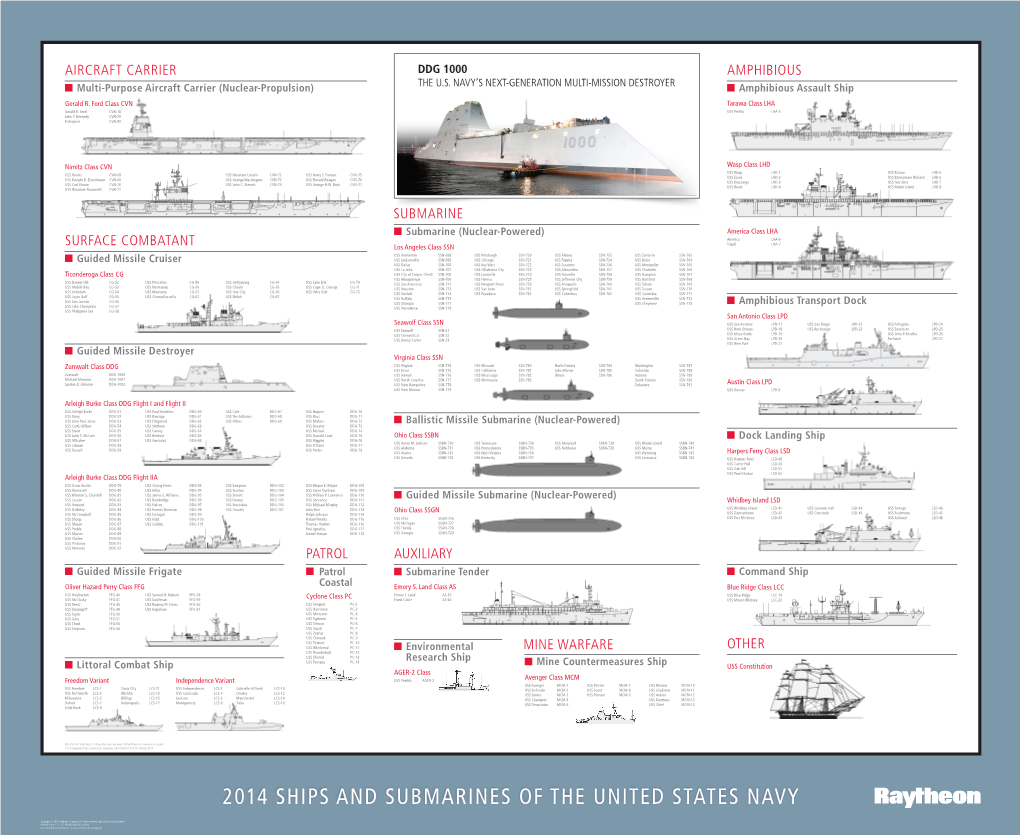 2014 Ships and Submarines of the United States Navy